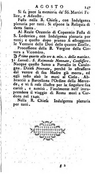 Diario di Colorno per l'anno 1777.[-1802.] nel quale trovansi segnate tutte le funzioni ecclesiastiche e tutte le indulgenze, oltre alla dichiarazione di varie cose necessarie, dilettevoli ed utili agli abitanti di Colorno a cui comodo, e uantaggio principalmente è stato composto