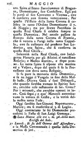 Diario di Colorno per l'anno 1777.[-1802.] nel quale trovansi segnate tutte le funzioni ecclesiastiche e tutte le indulgenze, oltre alla dichiarazione di varie cose necessarie, dilettevoli ed utili agli abitanti di Colorno a cui comodo, e uantaggio principalmente è stato composto