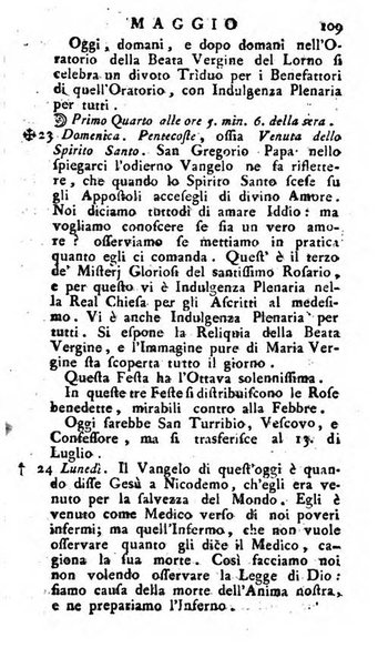 Diario di Colorno per l'anno 1777.[-1802.] nel quale trovansi segnate tutte le funzioni ecclesiastiche e tutte le indulgenze, oltre alla dichiarazione di varie cose necessarie, dilettevoli ed utili agli abitanti di Colorno a cui comodo, e uantaggio principalmente è stato composto