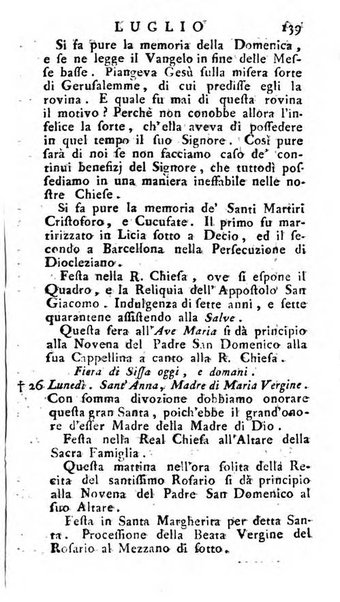 Diario di Colorno per l'anno 1777.[-1802.] nel quale trovansi segnate tutte le funzioni ecclesiastiche e tutte le indulgenze, oltre alla dichiarazione di varie cose necessarie, dilettevoli ed utili agli abitanti di Colorno a cui comodo, e uantaggio principalmente è stato composto