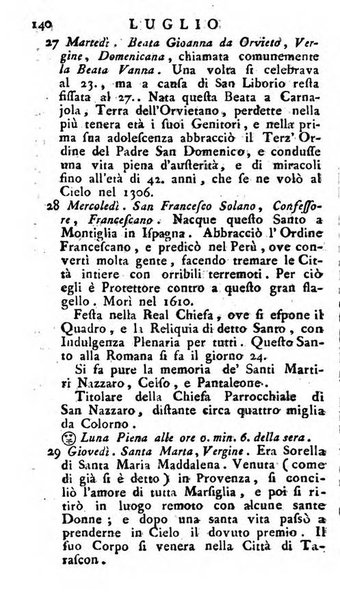 Diario di Colorno per l'anno 1777.[-1802.] nel quale trovansi segnate tutte le funzioni ecclesiastiche e tutte le indulgenze, oltre alla dichiarazione di varie cose necessarie, dilettevoli ed utili agli abitanti di Colorno a cui comodo, e uantaggio principalmente è stato composto