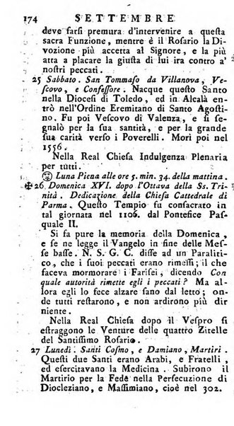 Diario di Colorno per l'anno 1777.[-1802.] nel quale trovansi segnate tutte le funzioni ecclesiastiche e tutte le indulgenze, oltre alla dichiarazione di varie cose necessarie, dilettevoli ed utili agli abitanti di Colorno a cui comodo, e uantaggio principalmente è stato composto