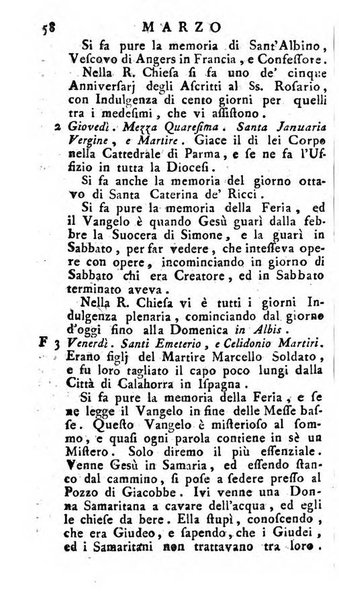 Diario di Colorno per l'anno 1777.[-1802.] nel quale trovansi segnate tutte le funzioni ecclesiastiche e tutte le indulgenze, oltre alla dichiarazione di varie cose necessarie, dilettevoli ed utili agli abitanti di Colorno a cui comodo, e uantaggio principalmente è stato composto