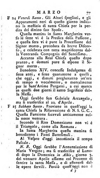 Diario di Colorno per l'anno 1777.[-1802.] nel quale trovansi segnate tutte le funzioni ecclesiastiche e tutte le indulgenze, oltre alla dichiarazione di varie cose necessarie, dilettevoli ed utili agli abitanti di Colorno a cui comodo, e uantaggio principalmente è stato composto