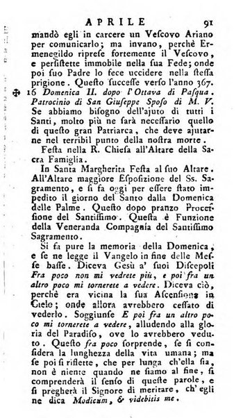 Diario di Colorno per l'anno 1777.[-1802.] nel quale trovansi segnate tutte le funzioni ecclesiastiche e tutte le indulgenze, oltre alla dichiarazione di varie cose necessarie, dilettevoli ed utili agli abitanti di Colorno a cui comodo, e uantaggio principalmente è stato composto