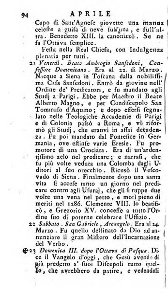 Diario di Colorno per l'anno 1777.[-1802.] nel quale trovansi segnate tutte le funzioni ecclesiastiche e tutte le indulgenze, oltre alla dichiarazione di varie cose necessarie, dilettevoli ed utili agli abitanti di Colorno a cui comodo, e uantaggio principalmente è stato composto