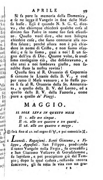 Diario di Colorno per l'anno 1777.[-1802.] nel quale trovansi segnate tutte le funzioni ecclesiastiche e tutte le indulgenze, oltre alla dichiarazione di varie cose necessarie, dilettevoli ed utili agli abitanti di Colorno a cui comodo, e uantaggio principalmente è stato composto