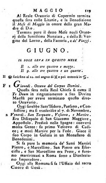 Diario di Colorno per l'anno 1777.[-1802.] nel quale trovansi segnate tutte le funzioni ecclesiastiche e tutte le indulgenze, oltre alla dichiarazione di varie cose necessarie, dilettevoli ed utili agli abitanti di Colorno a cui comodo, e uantaggio principalmente è stato composto