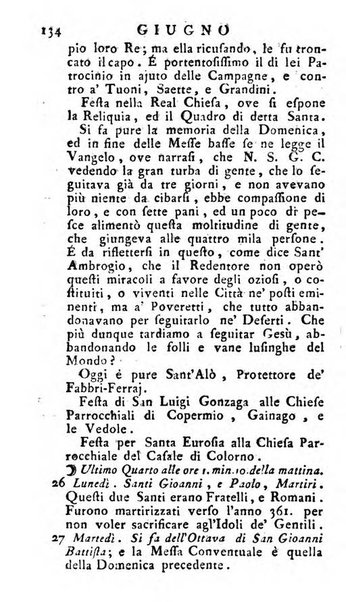 Diario di Colorno per l'anno 1777.[-1802.] nel quale trovansi segnate tutte le funzioni ecclesiastiche e tutte le indulgenze, oltre alla dichiarazione di varie cose necessarie, dilettevoli ed utili agli abitanti di Colorno a cui comodo, e uantaggio principalmente è stato composto