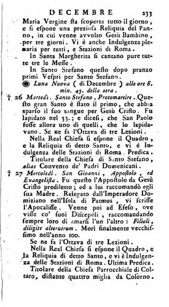 Diario di Colorno per l'anno 1777.[-1802.] nel quale trovansi segnate tutte le funzioni ecclesiastiche e tutte le indulgenze, oltre alla dichiarazione di varie cose necessarie, dilettevoli ed utili agli abitanti di Colorno a cui comodo, e uantaggio principalmente è stato composto