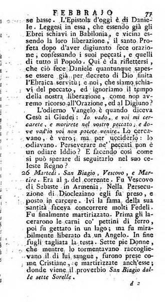 Diario di Colorno per l'anno 1777.[-1802.] nel quale trovansi segnate tutte le funzioni ecclesiastiche e tutte le indulgenze, oltre alla dichiarazione di varie cose necessarie, dilettevoli ed utili agli abitanti di Colorno a cui comodo, e uantaggio principalmente è stato composto