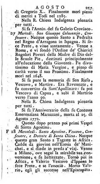 Diario di Colorno per l'anno 1777.[-1802.] nel quale trovansi segnate tutte le funzioni ecclesiastiche e tutte le indulgenze, oltre alla dichiarazione di varie cose necessarie, dilettevoli ed utili agli abitanti di Colorno a cui comodo, e uantaggio principalmente è stato composto