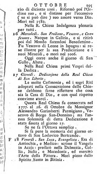 Diario di Colorno per l'anno 1777.[-1802.] nel quale trovansi segnate tutte le funzioni ecclesiastiche e tutte le indulgenze, oltre alla dichiarazione di varie cose necessarie, dilettevoli ed utili agli abitanti di Colorno a cui comodo, e uantaggio principalmente è stato composto