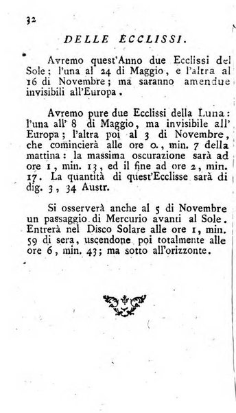 Diario di Colorno per l'anno 1777.[-1802.] nel quale trovansi segnate tutte le funzioni ecclesiastiche e tutte le indulgenze, oltre alla dichiarazione di varie cose necessarie, dilettevoli ed utili agli abitanti di Colorno a cui comodo, e uantaggio principalmente è stato composto