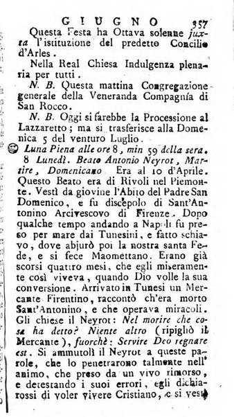 Diario di Colorno per l'anno 1777.[-1802.] nel quale trovansi segnate tutte le funzioni ecclesiastiche e tutte le indulgenze, oltre alla dichiarazione di varie cose necessarie, dilettevoli ed utili agli abitanti di Colorno a cui comodo, e uantaggio principalmente è stato composto