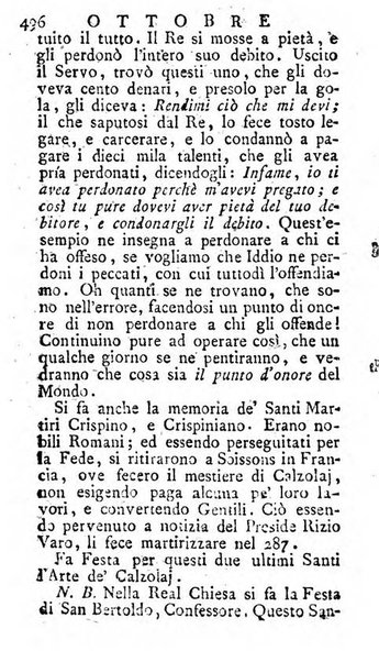 Diario di Colorno per l'anno 1777.[-1802.] nel quale trovansi segnate tutte le funzioni ecclesiastiche e tutte le indulgenze, oltre alla dichiarazione di varie cose necessarie, dilettevoli ed utili agli abitanti di Colorno a cui comodo, e uantaggio principalmente è stato composto