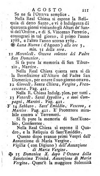 Diario di Colorno per l'anno 1777.[-1802.] nel quale trovansi segnate tutte le funzioni ecclesiastiche e tutte le indulgenze, oltre alla dichiarazione di varie cose necessarie, dilettevoli ed utili agli abitanti di Colorno a cui comodo, e uantaggio principalmente è stato composto