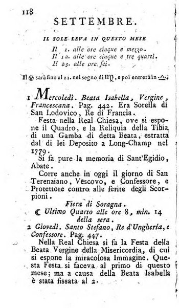 Diario di Colorno per l'anno 1777.[-1802.] nel quale trovansi segnate tutte le funzioni ecclesiastiche e tutte le indulgenze, oltre alla dichiarazione di varie cose necessarie, dilettevoli ed utili agli abitanti di Colorno a cui comodo, e uantaggio principalmente è stato composto