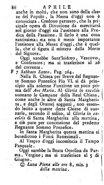 Diario di Colorno per l'anno 1777.[-1802.] nel quale trovansi segnate tutte le funzioni ecclesiastiche e tutte le indulgenze, oltre alla dichiarazione di varie cose necessarie, dilettevoli ed utili agli abitanti di Colorno a cui comodo, e uantaggio principalmente è stato composto