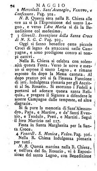 Diario di Colorno per l'anno 1777.[-1802.] nel quale trovansi segnate tutte le funzioni ecclesiastiche e tutte le indulgenze, oltre alla dichiarazione di varie cose necessarie, dilettevoli ed utili agli abitanti di Colorno a cui comodo, e uantaggio principalmente è stato composto