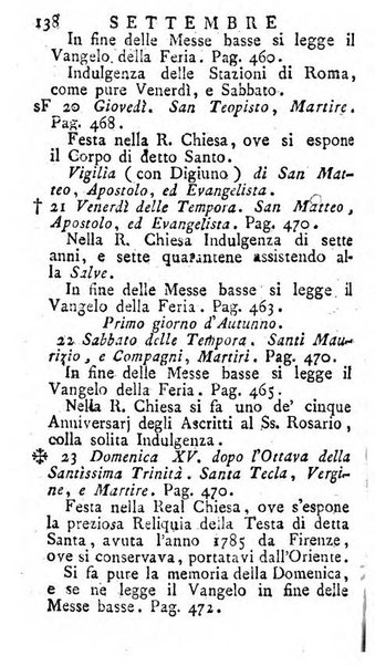 Diario di Colorno per l'anno 1777.[-1802.] nel quale trovansi segnate tutte le funzioni ecclesiastiche e tutte le indulgenze, oltre alla dichiarazione di varie cose necessarie, dilettevoli ed utili agli abitanti di Colorno a cui comodo, e uantaggio principalmente è stato composto