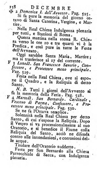 Diario di Colorno per l'anno 1777.[-1802.] nel quale trovansi segnate tutte le funzioni ecclesiastiche e tutte le indulgenze, oltre alla dichiarazione di varie cose necessarie, dilettevoli ed utili agli abitanti di Colorno a cui comodo, e uantaggio principalmente è stato composto