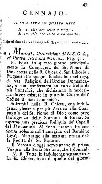 Diario di Colorno per l'anno 1777.[-1802.] nel quale trovansi segnate tutte le funzioni ecclesiastiche e tutte le indulgenze, oltre alla dichiarazione di varie cose necessarie, dilettevoli ed utili agli abitanti di Colorno a cui comodo, e uantaggio principalmente è stato composto