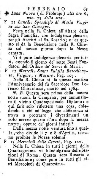 Diario di Colorno per l'anno 1777.[-1802.] nel quale trovansi segnate tutte le funzioni ecclesiastiche e tutte le indulgenze, oltre alla dichiarazione di varie cose necessarie, dilettevoli ed utili agli abitanti di Colorno a cui comodo, e uantaggio principalmente è stato composto