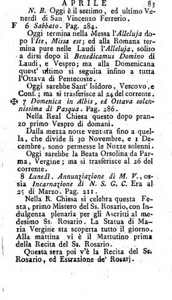 Diario di Colorno per l'anno 1777.[-1802.] nel quale trovansi segnate tutte le funzioni ecclesiastiche e tutte le indulgenze, oltre alla dichiarazione di varie cose necessarie, dilettevoli ed utili agli abitanti di Colorno a cui comodo, e uantaggio principalmente è stato composto