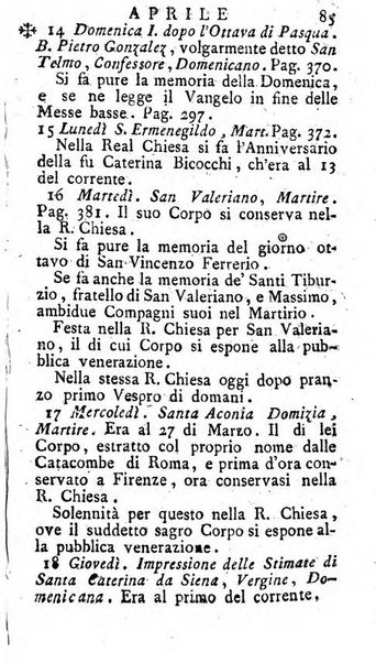 Diario di Colorno per l'anno 1777.[-1802.] nel quale trovansi segnate tutte le funzioni ecclesiastiche e tutte le indulgenze, oltre alla dichiarazione di varie cose necessarie, dilettevoli ed utili agli abitanti di Colorno a cui comodo, e uantaggio principalmente è stato composto