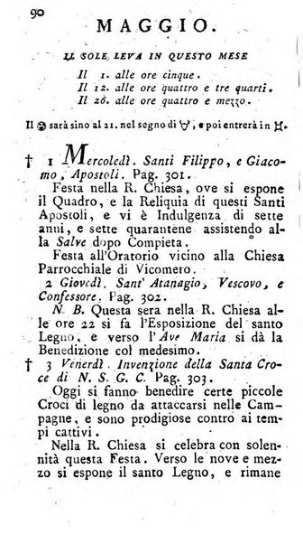 Diario di Colorno per l'anno 1777.[-1802.] nel quale trovansi segnate tutte le funzioni ecclesiastiche e tutte le indulgenze, oltre alla dichiarazione di varie cose necessarie, dilettevoli ed utili agli abitanti di Colorno a cui comodo, e uantaggio principalmente è stato composto