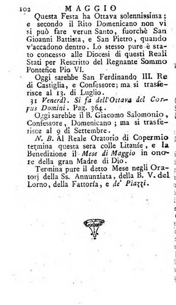 Diario di Colorno per l'anno 1777.[-1802.] nel quale trovansi segnate tutte le funzioni ecclesiastiche e tutte le indulgenze, oltre alla dichiarazione di varie cose necessarie, dilettevoli ed utili agli abitanti di Colorno a cui comodo, e uantaggio principalmente è stato composto