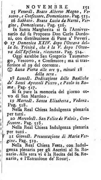 Diario di Colorno per l'anno 1777.[-1802.] nel quale trovansi segnate tutte le funzioni ecclesiastiche e tutte le indulgenze, oltre alla dichiarazione di varie cose necessarie, dilettevoli ed utili agli abitanti di Colorno a cui comodo, e uantaggio principalmente è stato composto