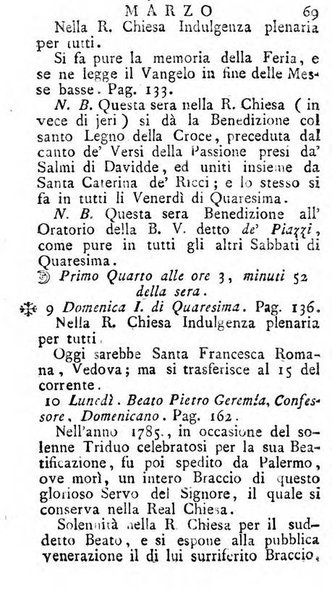 Diario di Colorno per l'anno 1777.[-1802.] nel quale trovansi segnate tutte le funzioni ecclesiastiche e tutte le indulgenze, oltre alla dichiarazione di varie cose necessarie, dilettevoli ed utili agli abitanti di Colorno a cui comodo, e uantaggio principalmente è stato composto