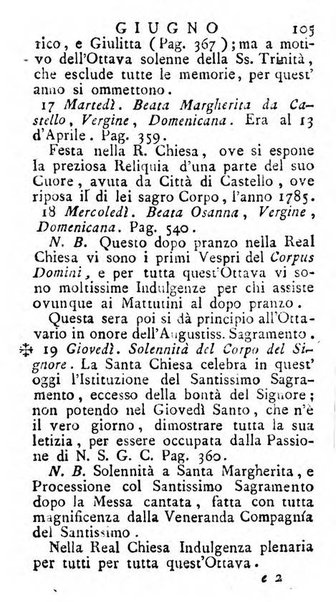 Diario di Colorno per l'anno 1777.[-1802.] nel quale trovansi segnate tutte le funzioni ecclesiastiche e tutte le indulgenze, oltre alla dichiarazione di varie cose necessarie, dilettevoli ed utili agli abitanti di Colorno a cui comodo, e uantaggio principalmente è stato composto