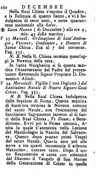 Diario di Colorno per l'anno 1777.[-1802.] nel quale trovansi segnate tutte le funzioni ecclesiastiche e tutte le indulgenze, oltre alla dichiarazione di varie cose necessarie, dilettevoli ed utili agli abitanti di Colorno a cui comodo, e uantaggio principalmente è stato composto