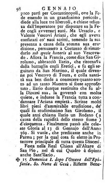 Diario di Colorno per l'anno 1777.[-1802.] nel quale trovansi segnate tutte le funzioni ecclesiastiche e tutte le indulgenze, oltre alla dichiarazione di varie cose necessarie, dilettevoli ed utili agli abitanti di Colorno a cui comodo, e uantaggio principalmente è stato composto