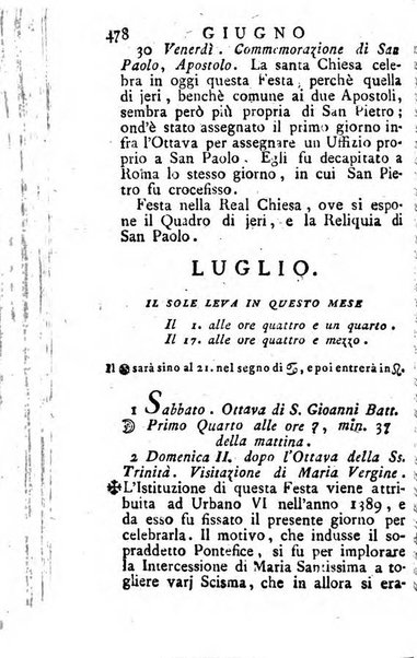 Diario di Colorno per l'anno 1777.[-1802.] nel quale trovansi segnate tutte le funzioni ecclesiastiche e tutte le indulgenze, oltre alla dichiarazione di varie cose necessarie, dilettevoli ed utili agli abitanti di Colorno a cui comodo, e uantaggio principalmente è stato composto