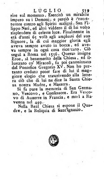 Diario di Colorno per l'anno 1777.[-1802.] nel quale trovansi segnate tutte le funzioni ecclesiastiche e tutte le indulgenze, oltre alla dichiarazione di varie cose necessarie, dilettevoli ed utili agli abitanti di Colorno a cui comodo, e uantaggio principalmente è stato composto