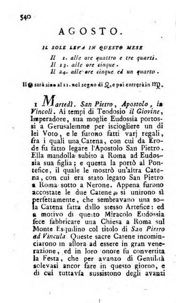 Diario di Colorno per l'anno 1777.[-1802.] nel quale trovansi segnate tutte le funzioni ecclesiastiche e tutte le indulgenze, oltre alla dichiarazione di varie cose necessarie, dilettevoli ed utili agli abitanti di Colorno a cui comodo, e uantaggio principalmente è stato composto