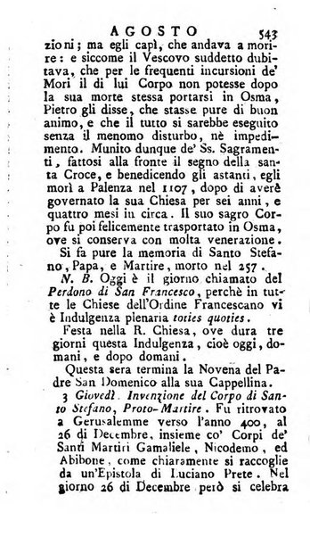 Diario di Colorno per l'anno 1777.[-1802.] nel quale trovansi segnate tutte le funzioni ecclesiastiche e tutte le indulgenze, oltre alla dichiarazione di varie cose necessarie, dilettevoli ed utili agli abitanti di Colorno a cui comodo, e uantaggio principalmente è stato composto