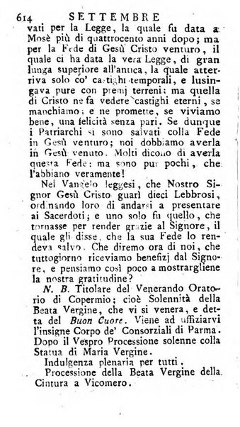 Diario di Colorno per l'anno 1777.[-1802.] nel quale trovansi segnate tutte le funzioni ecclesiastiche e tutte le indulgenze, oltre alla dichiarazione di varie cose necessarie, dilettevoli ed utili agli abitanti di Colorno a cui comodo, e uantaggio principalmente è stato composto