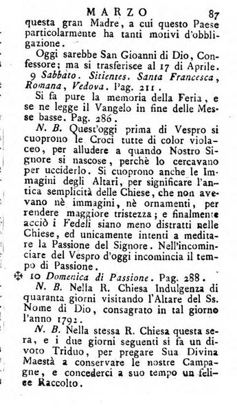 Diario di Colorno per l'anno 1777.[-1802.] nel quale trovansi segnate tutte le funzioni ecclesiastiche e tutte le indulgenze, oltre alla dichiarazione di varie cose necessarie, dilettevoli ed utili agli abitanti di Colorno a cui comodo, e uantaggio principalmente è stato composto