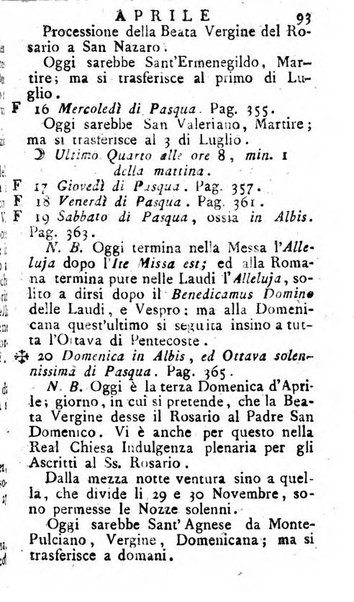 Diario di Colorno per l'anno 1777.[-1802.] nel quale trovansi segnate tutte le funzioni ecclesiastiche e tutte le indulgenze, oltre alla dichiarazione di varie cose necessarie, dilettevoli ed utili agli abitanti di Colorno a cui comodo, e uantaggio principalmente è stato composto