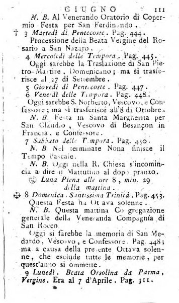 Diario di Colorno per l'anno 1777.[-1802.] nel quale trovansi segnate tutte le funzioni ecclesiastiche e tutte le indulgenze, oltre alla dichiarazione di varie cose necessarie, dilettevoli ed utili agli abitanti di Colorno a cui comodo, e uantaggio principalmente è stato composto