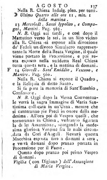 Diario di Colorno per l'anno 1777.[-1802.] nel quale trovansi segnate tutte le funzioni ecclesiastiche e tutte le indulgenze, oltre alla dichiarazione di varie cose necessarie, dilettevoli ed utili agli abitanti di Colorno a cui comodo, e uantaggio principalmente è stato composto