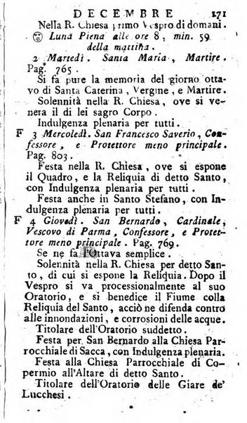 Diario di Colorno per l'anno 1777.[-1802.] nel quale trovansi segnate tutte le funzioni ecclesiastiche e tutte le indulgenze, oltre alla dichiarazione di varie cose necessarie, dilettevoli ed utili agli abitanti di Colorno a cui comodo, e uantaggio principalmente è stato composto