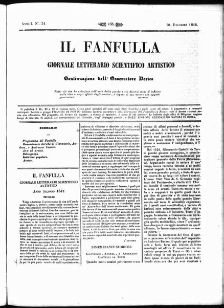 Fanfulla : giornale letterario, scientifico, artistico