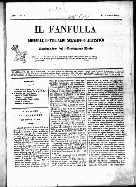 Fanfulla : giornale letterario, scientifico, artistico