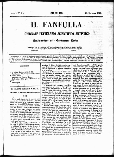 Fanfulla : giornale letterario, scientifico, artistico